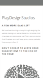 Mobile Screenshot of playdesignstudios.com