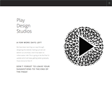 Tablet Screenshot of playdesignstudios.com